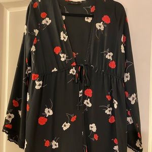 NWOT Floral Romper